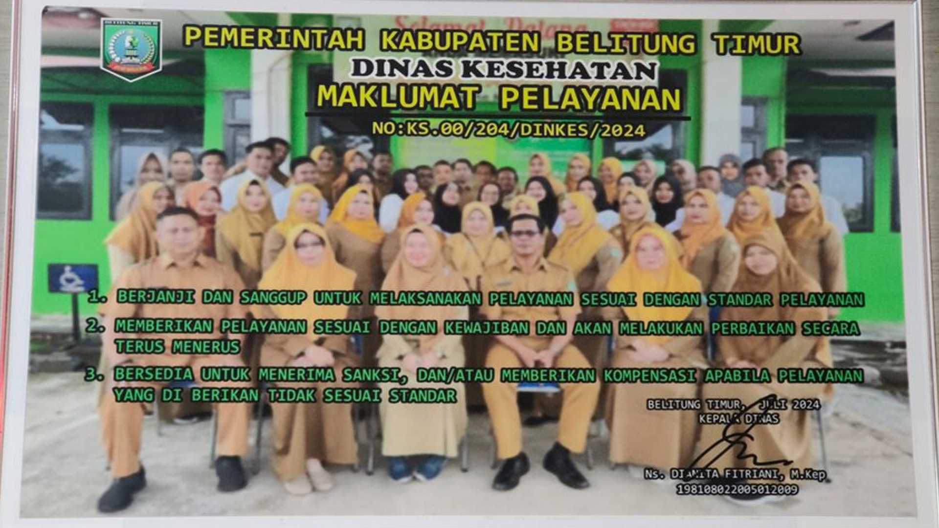 MAKLUMAT PELAYANAN