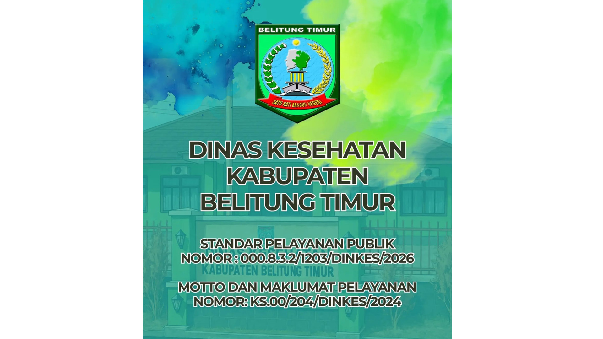 STANDAR PELAYANAN PUBLIK