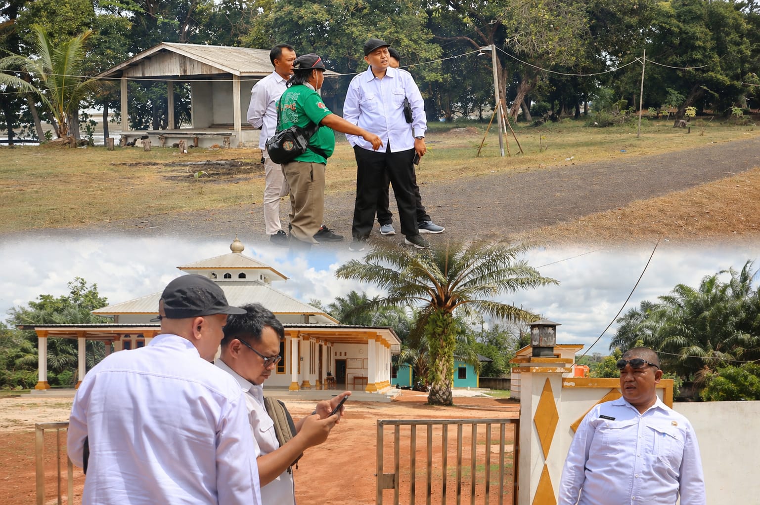 Diskominfo SP Beltim Survey Sinar Setiong dan Gusong Cine, Petakan Blank Spot dan Siapkan Starlink