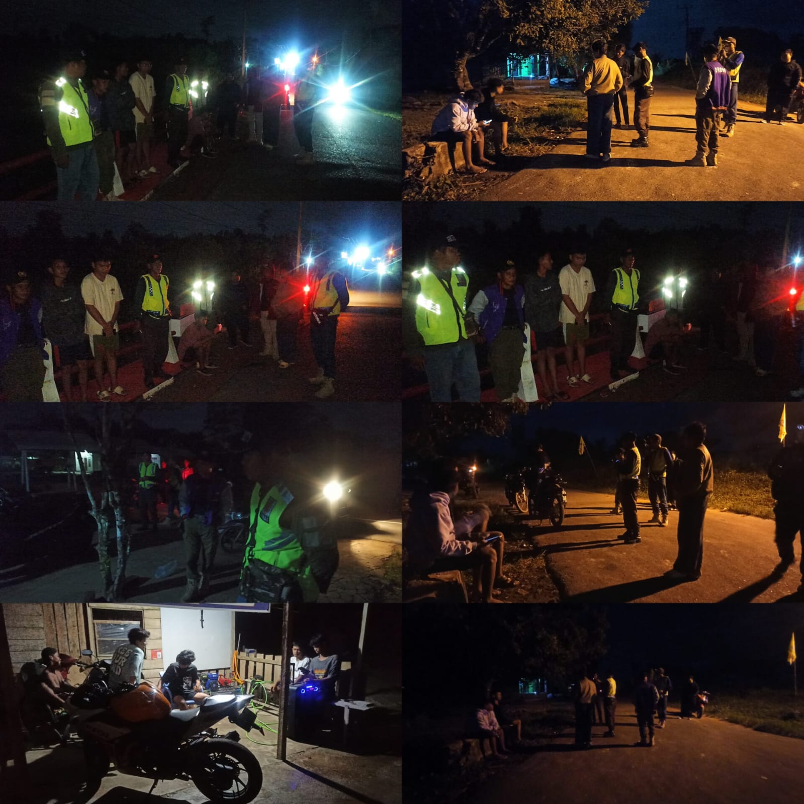 Patroli Jam Malam bagi Remaja di Wilayah Desa Simpang Pesak