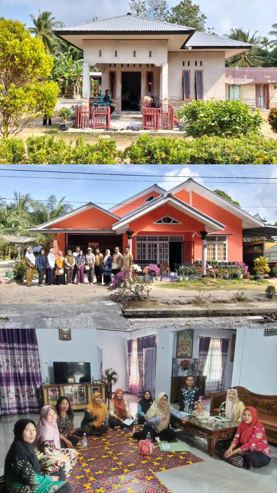Penilaian Lomba Rumah Bersih Sehat dan Nyaman tingkat Kecamatan Simpang Pesak Dimulai