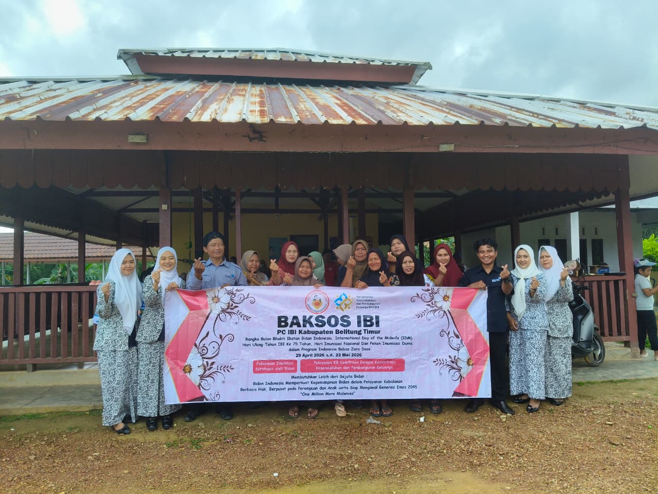 Pelayanan KB Gratis dalam Rangka HUT IBI ke-75 di Posyandu Siderejo