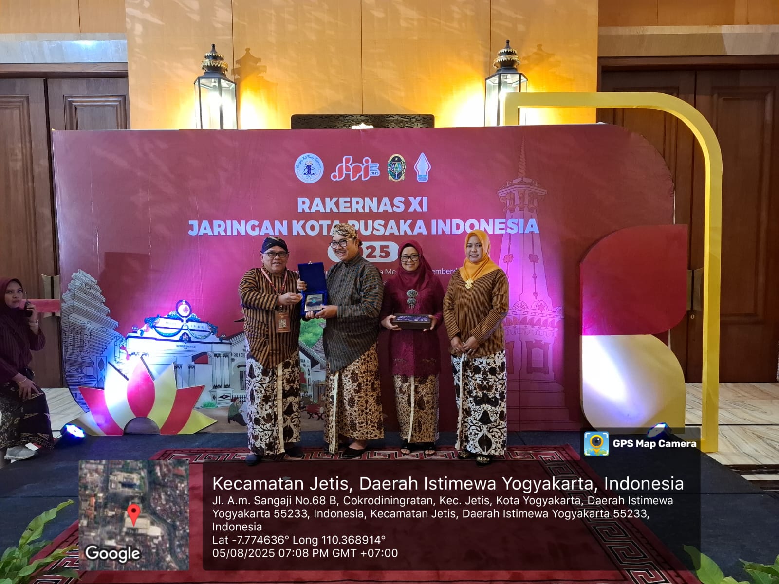 Kepala Badan Kesbangpol Belitung Timur Hadiri Rakernas XI Jaringan Kota Pusaka Indonesia di Yogyakarta
