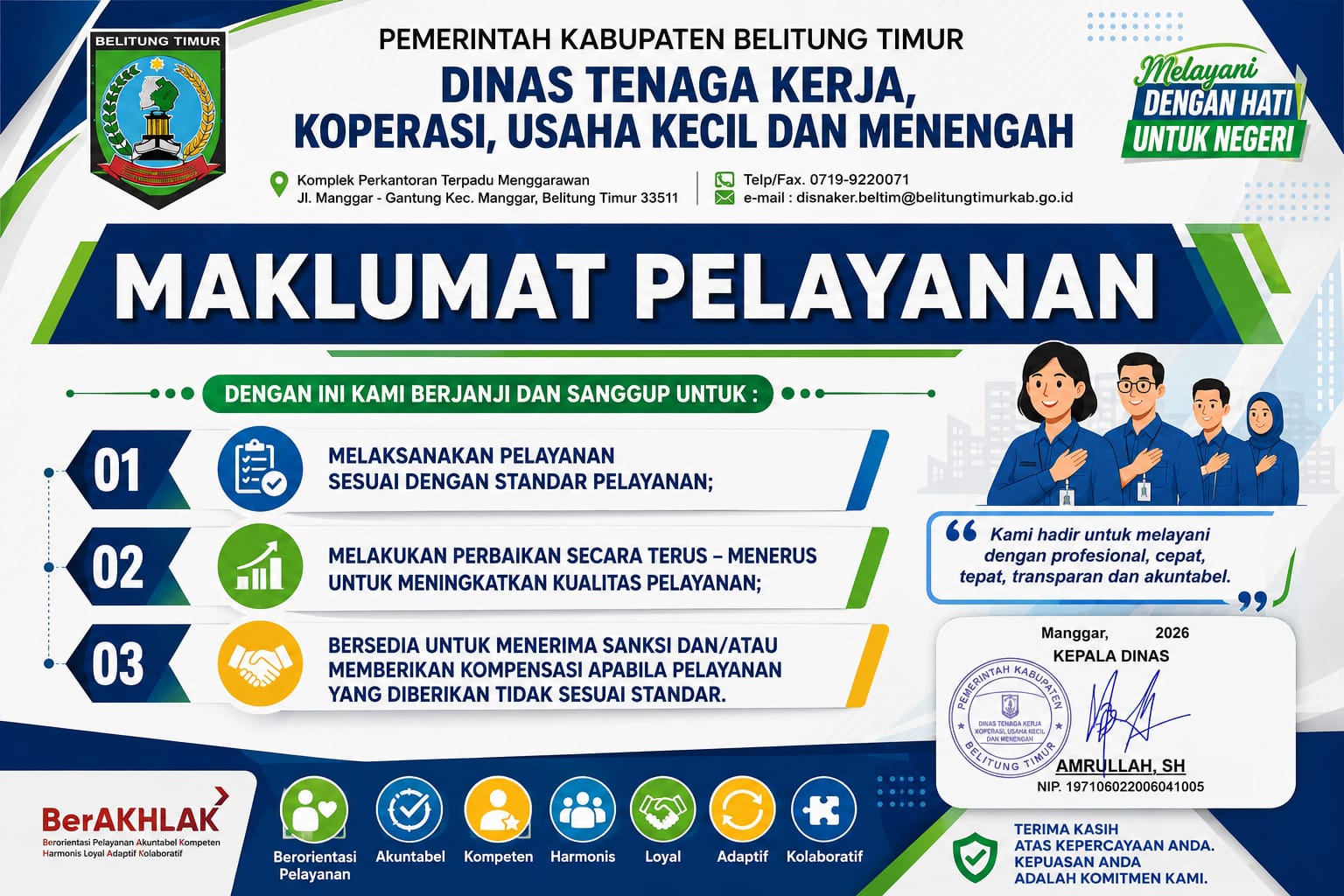 MAKLUMAT PELAYANAN