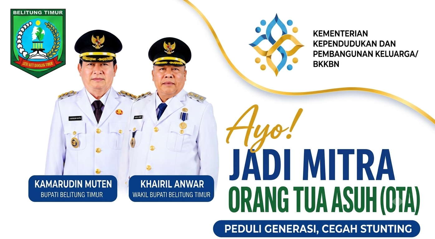 Cegah Stunting Sejak Dini, Dinas PMDPPKB Belitung Timur Ajak Masyarakat Menjadi Mitra Orang Tua Asuh (OTA)