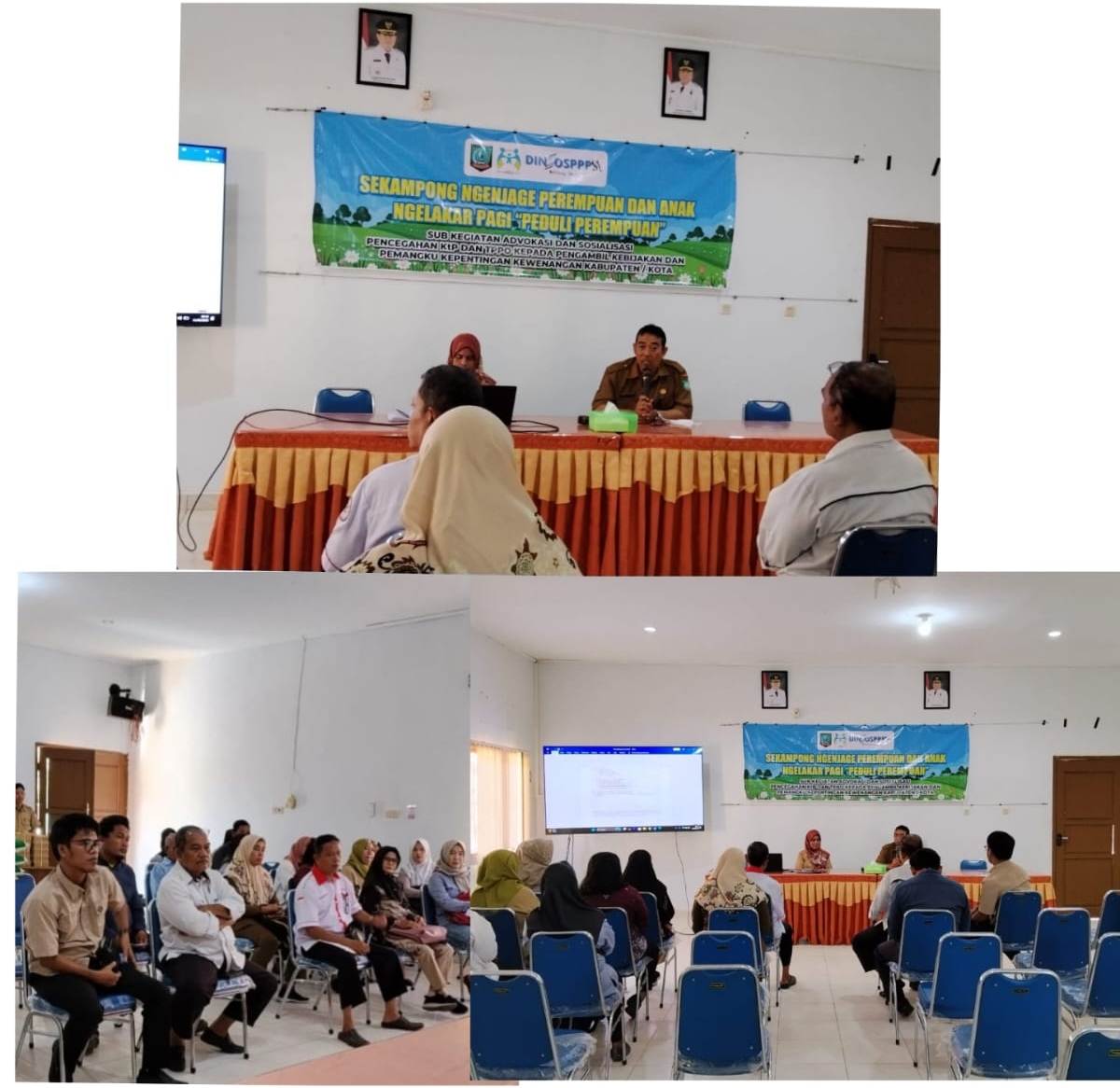 DSPPPA Belitung Timur Gandeng BPD se-Kabupaten Cegah Kekerasan dan TPPO
