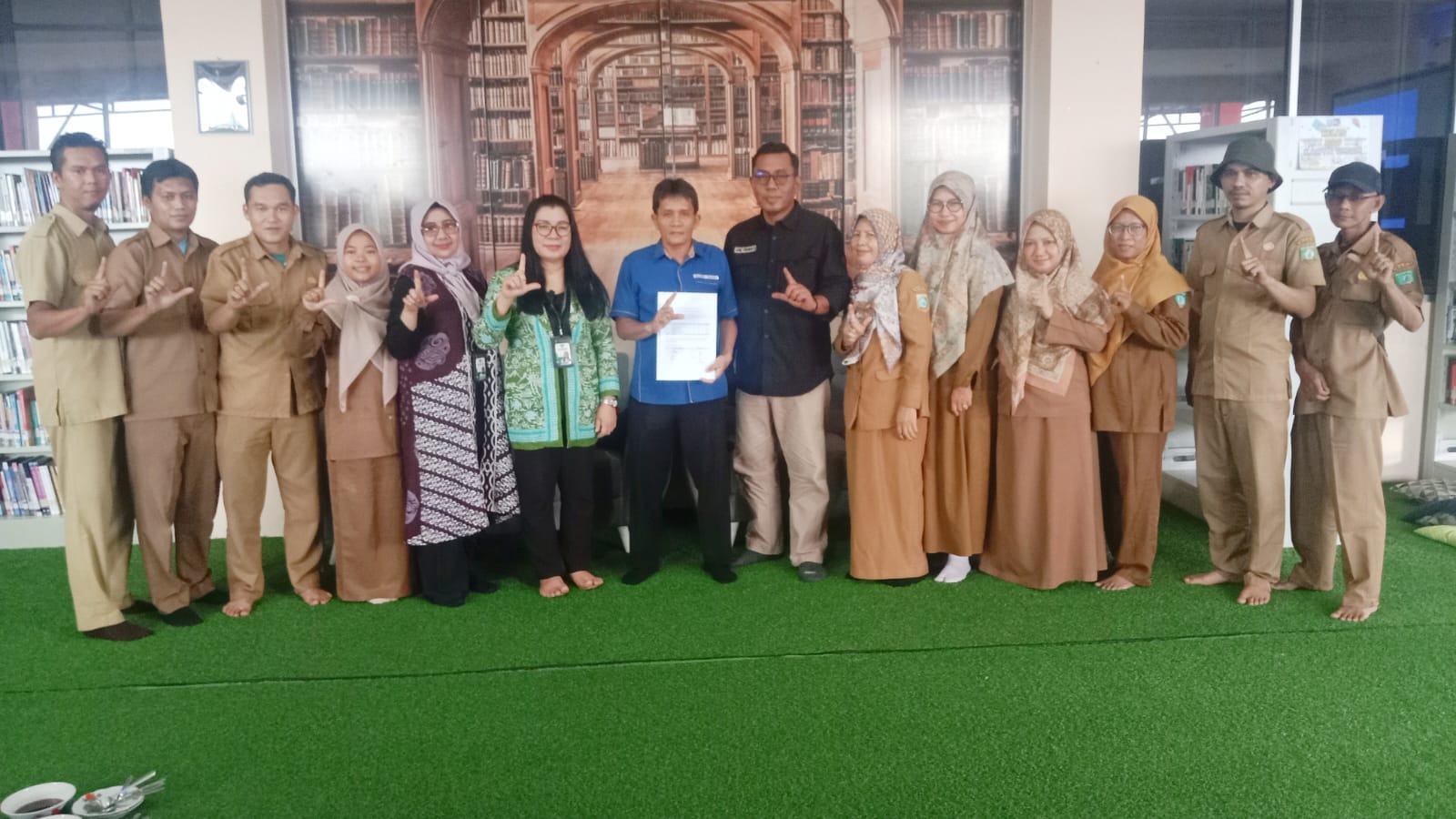 Visitasi Akreditasi Perpustakaan Umum Daerah Kabupaten Belitung Timur Oleh Assesor Pusat, Direktorat Standarisasi Akreditasi Perpustakaan