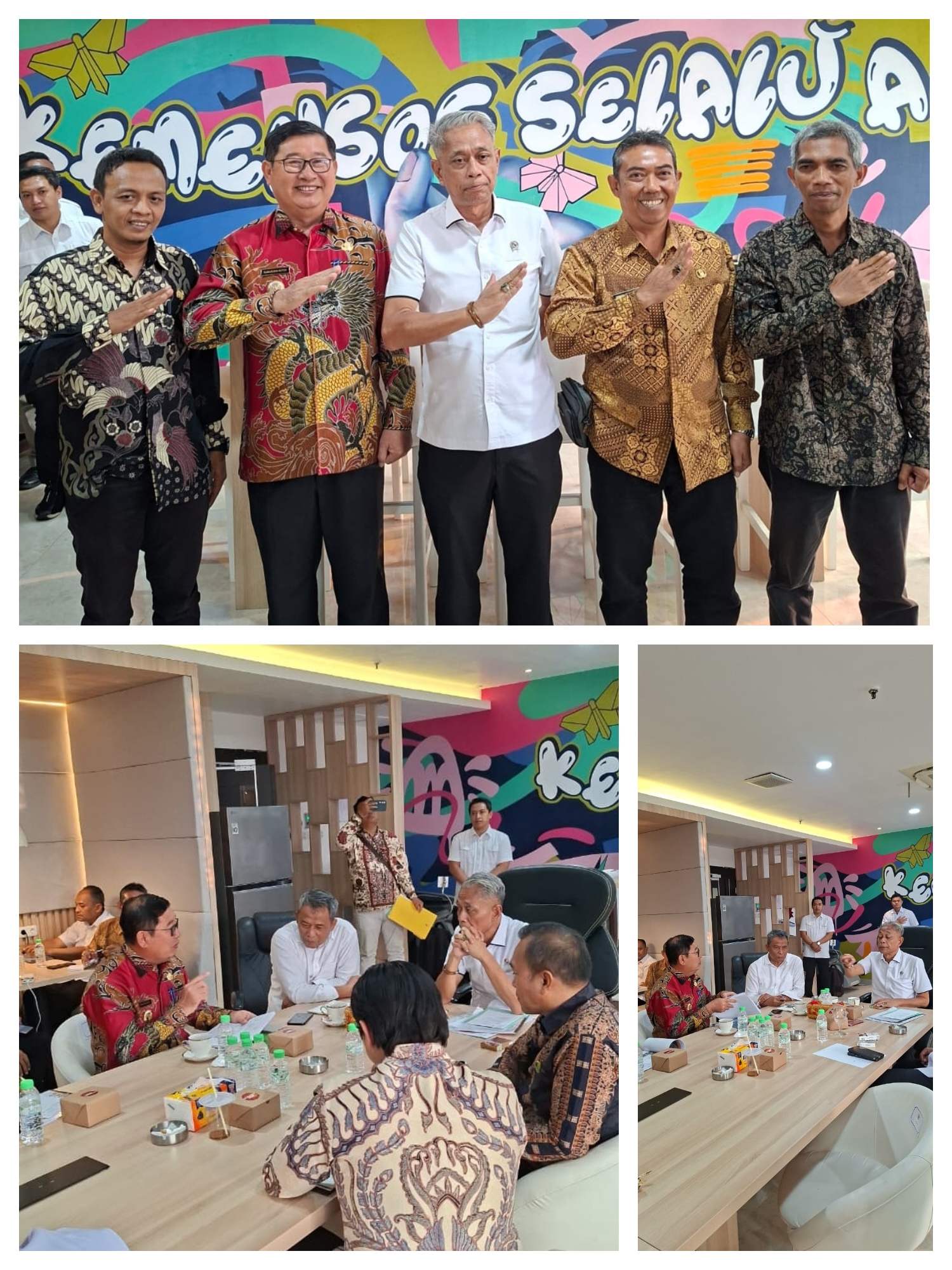 Kunjungi Kemensos RI Guna Persiapan Percepatan Pembangunan Sekolah Rakyat (SR)
