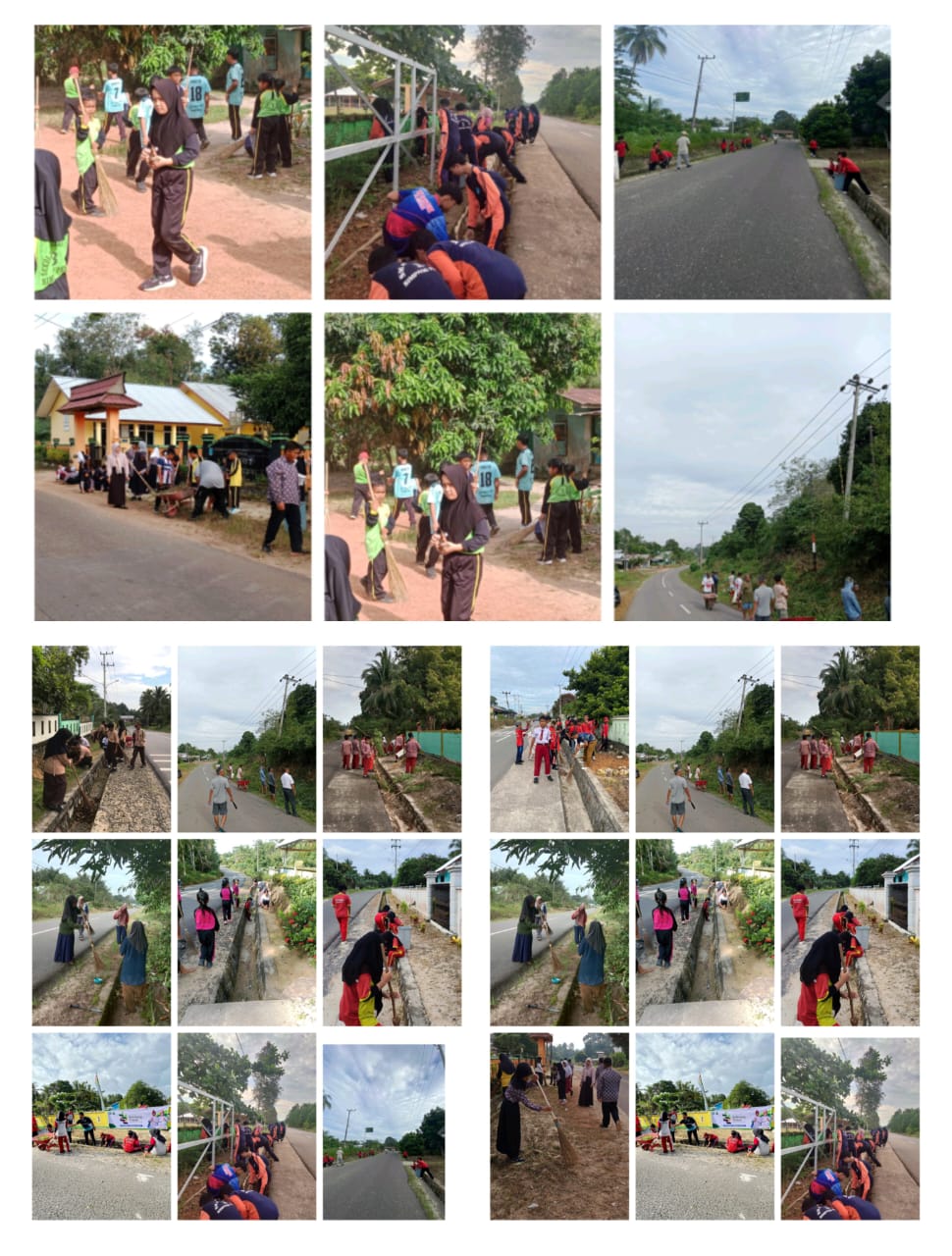 GIAT GOTONG-ROYONG DI KECAMATAN SIMPANG PESAK