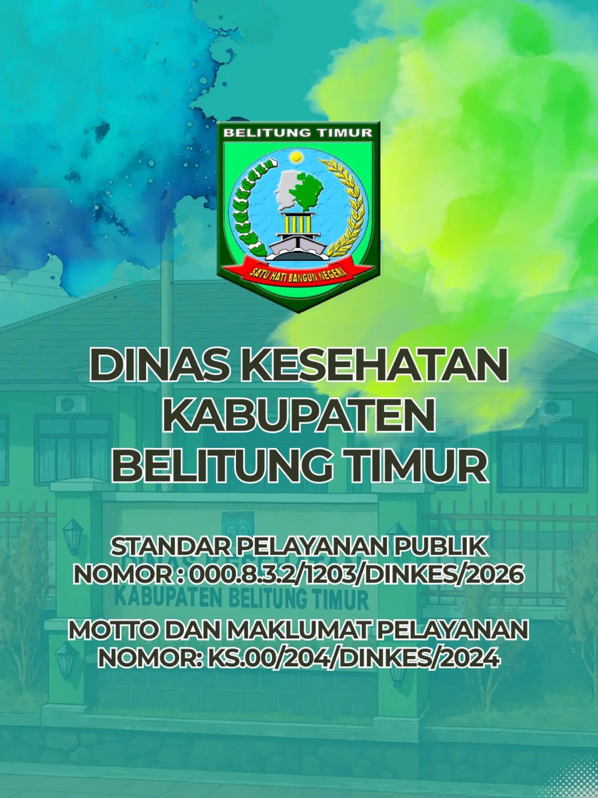 Komitmen Pelayanan Publik Dinas Kesehatan Kabupaten Belitung Timur