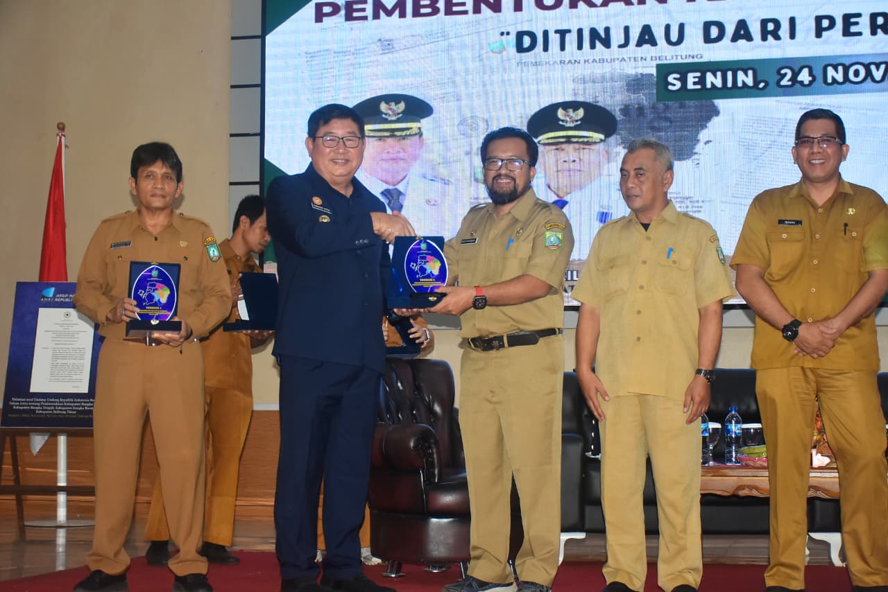 Prestasi Berulang, DiskominfoSP Beltim Raih Dua Penghargaan Kearsipan