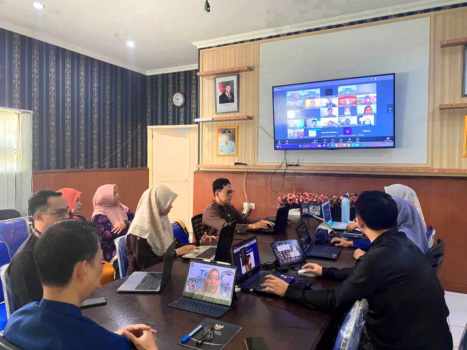 Perkuat Literasi Digital Masyarakat, Diskominfo SP Beltim Gencarkan Sosialisasi Majalah Digital Timoer