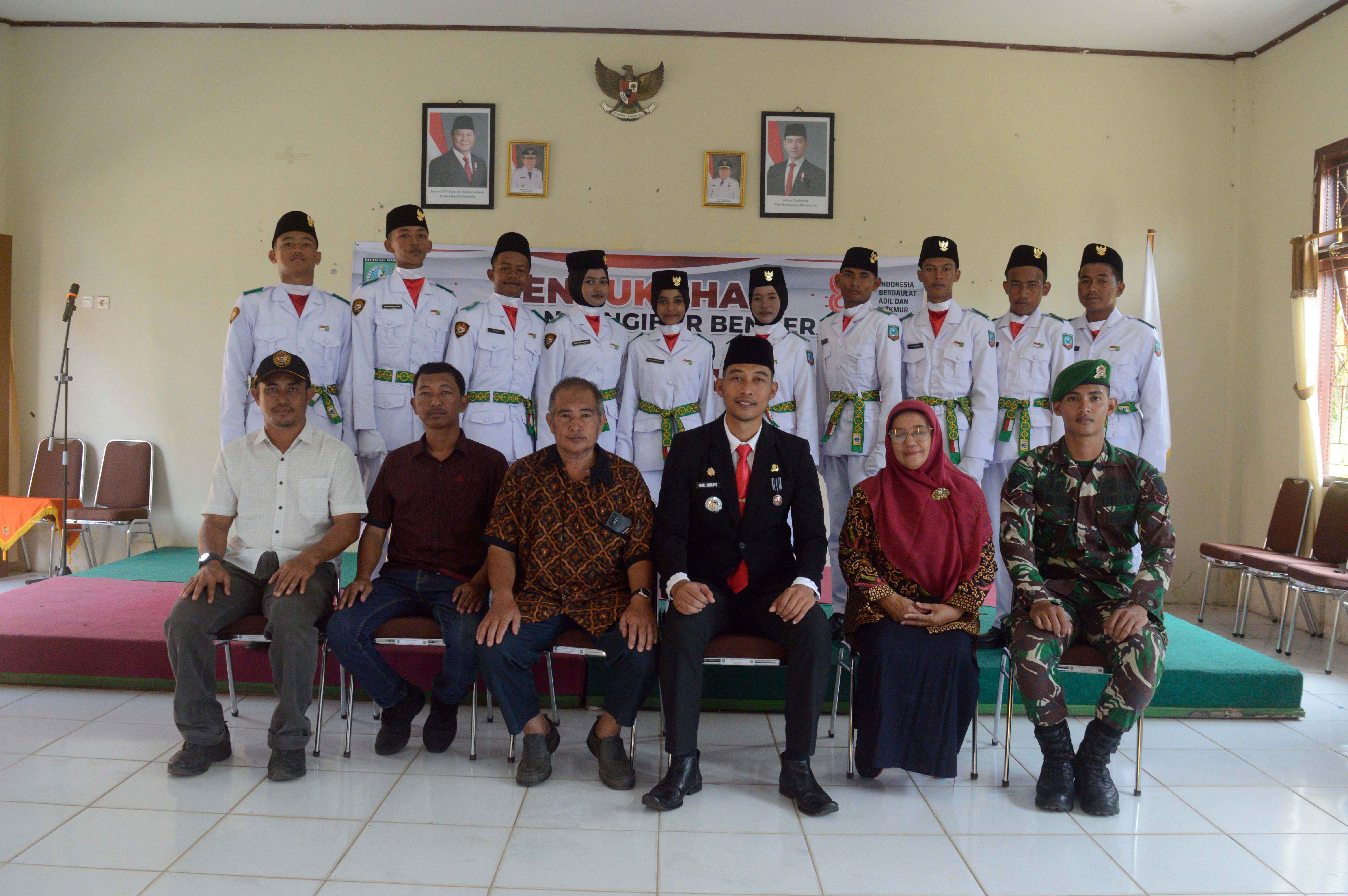 Pengukuhan PASKIBRAKA Kecamatan Simpang Renggiang Tahun 2026