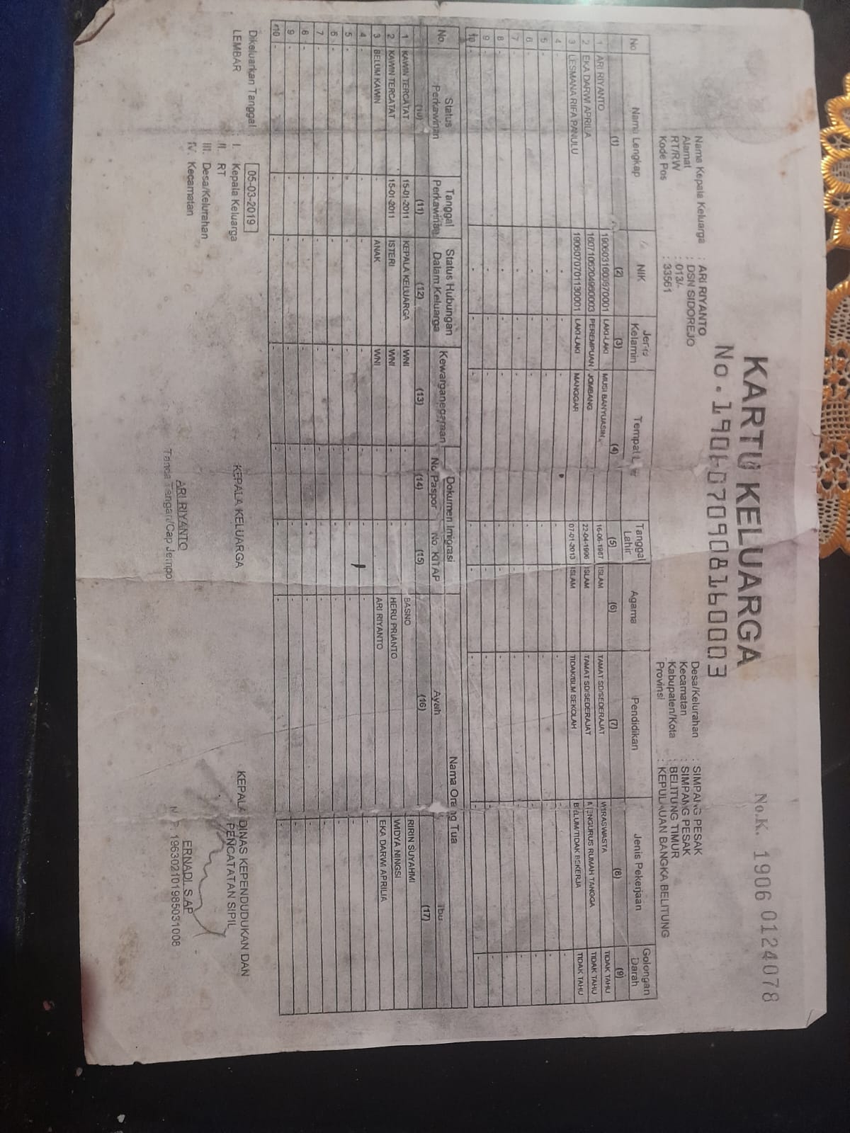 Warga Dusun Sidorejo Simpang Pesak Tersambar Petir
