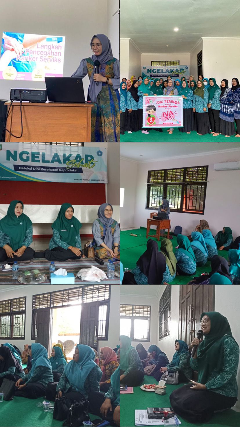 PKK KECAMATAN SIMPANG PESAK AJAK KADER PKK DETEKSI DINI KESEHATAN REPRODUKSI
