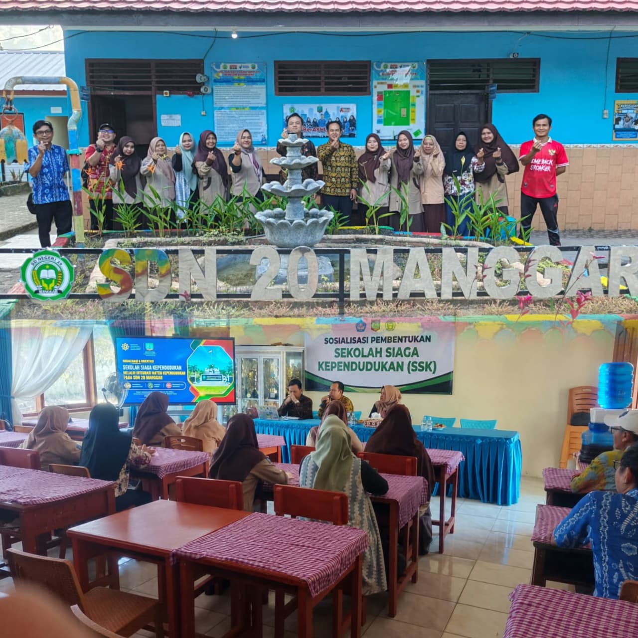 Memperkuat Edukasi Kependudukan Sejak Dini, DPMDPPKB Gelar Orientasi Program Sekolah Siaga Kependudukan (SSK) di SDN 20 Manggar  ​​​​