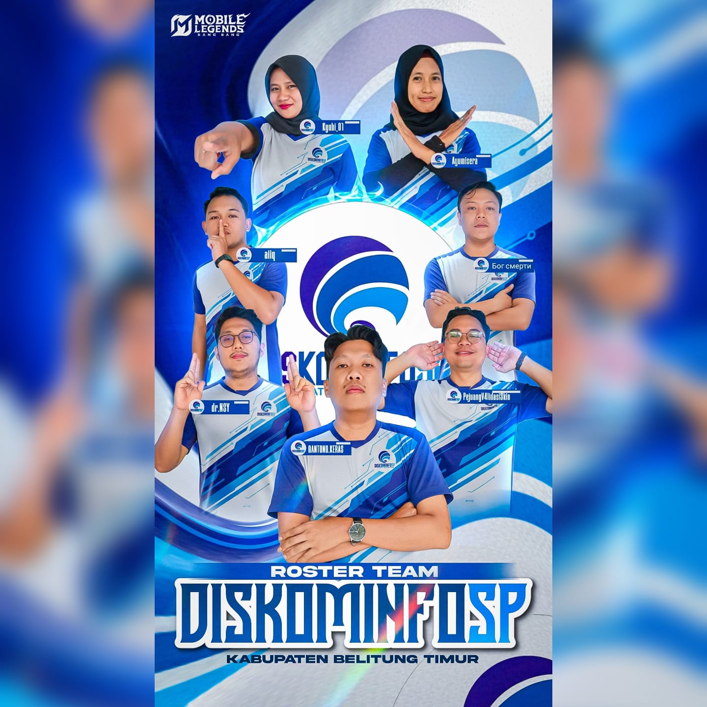 DiskominfoSP Beltim Hadirkan Tim E-Sport dalam Turnamen KORPRI Mobile Legends 2025
