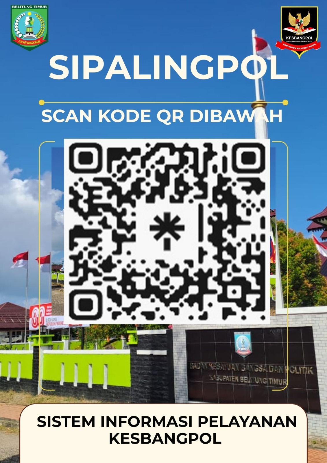 SIPALINGPOL (SISTEM INFORMASI PELAYANAN KESBANGPOL)