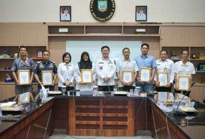 Perbup Pajak MBLB Disosialisasikan, Pemkab Beltim Tegaskan Pajak Harus Lunas Sebelum Kapal Berangkat