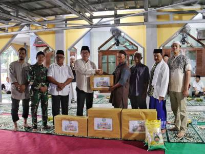 Pererat Silaturahmi Safari Ramadan Pemkab Beltim Kedelapan Digelar di Surau Al-Adzim Damar