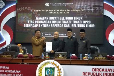 Pangan hingga Penguatan BPBD Jadi Fokus, Bupati Tegaskan Tiga Raperda untuk Perkuat Ketahanan Daerah