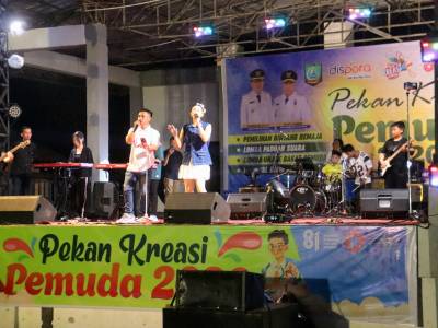 Pekan Kreasi Pemuda Hidupkan Bazar UMKM, Pantai Nyiur Melambai Kembali Ramai