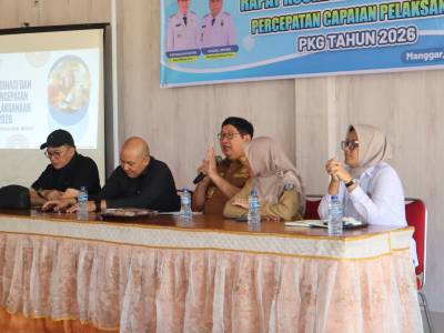 Koordinasi dan Evaluasi PKG Perkuat Kolaborasi Percepatan Capaian PKG di Beltim