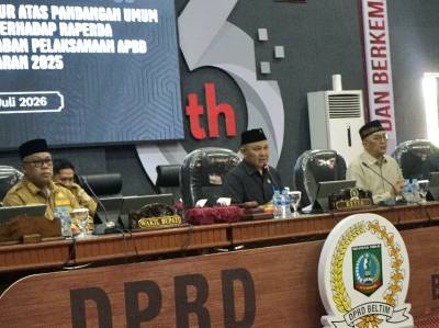 Jawab Pandangan Umum Fraksi DPRD, Pemkab Beltim Tegaskan Komitmen Perkuat Tata Kelola Keuangan Daerah