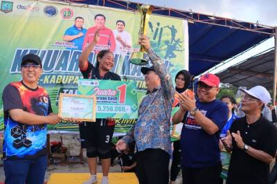 Kelincahan Tim Kasti Batu Penyu Gantung Tiada Tandingan, Menang Telak 32 – 9