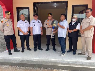 Pemkab Beltim Laksanakan PHO Gedung Satresnarkoba Polres Beltim
