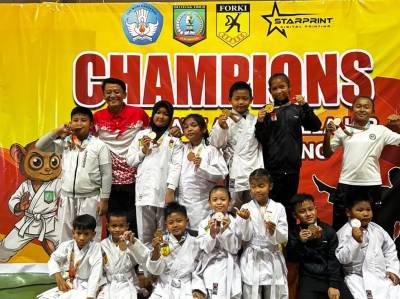 Kontingen SD Negeri 8 Gantung Raih Juara Umum II Kategori Open Tingkat SD Se-Pulau Belitung