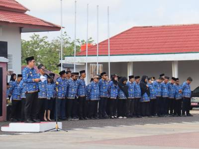 Pimpin Apel KORPRI, Ini Pesan Bupati Kamarudin Untuk ASN Pemkab Beltim