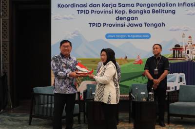 Pemkab Beltim Perluas Jejaring Pangan, Gandeng Pemkot Semarang Kendalikan Inflasi