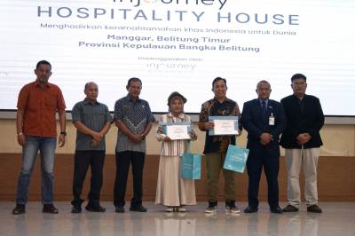Pelatihan Injourney Hospitality House Ditutup, Dorong Pelaku Usaha Tingkatkan Kualitas Pelayanan Pariwisata Beltim