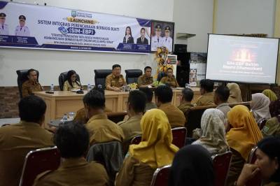 Pemkab Beltim Luncurkan SIM-EBP: Tekan Silo Mentality dan Tingkatkan Efisiensi Anggaran