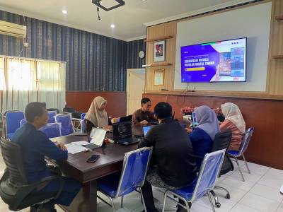 Perkuat Literasi Digital Masyarakat, Diskominfo SP Beltim Gencarkan Sosialisasi Majalah Digital Timoer
