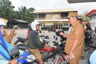 Bupati dan Forkopimda Cek SPBU Padang, Antrean BBM Pagi Langsung Sepi