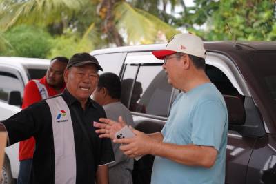Sidak SPBU, Bupati Beltim Pastikan Pasokan BBM Cukup dan Pelayanan Dimulai Pukul 06.00