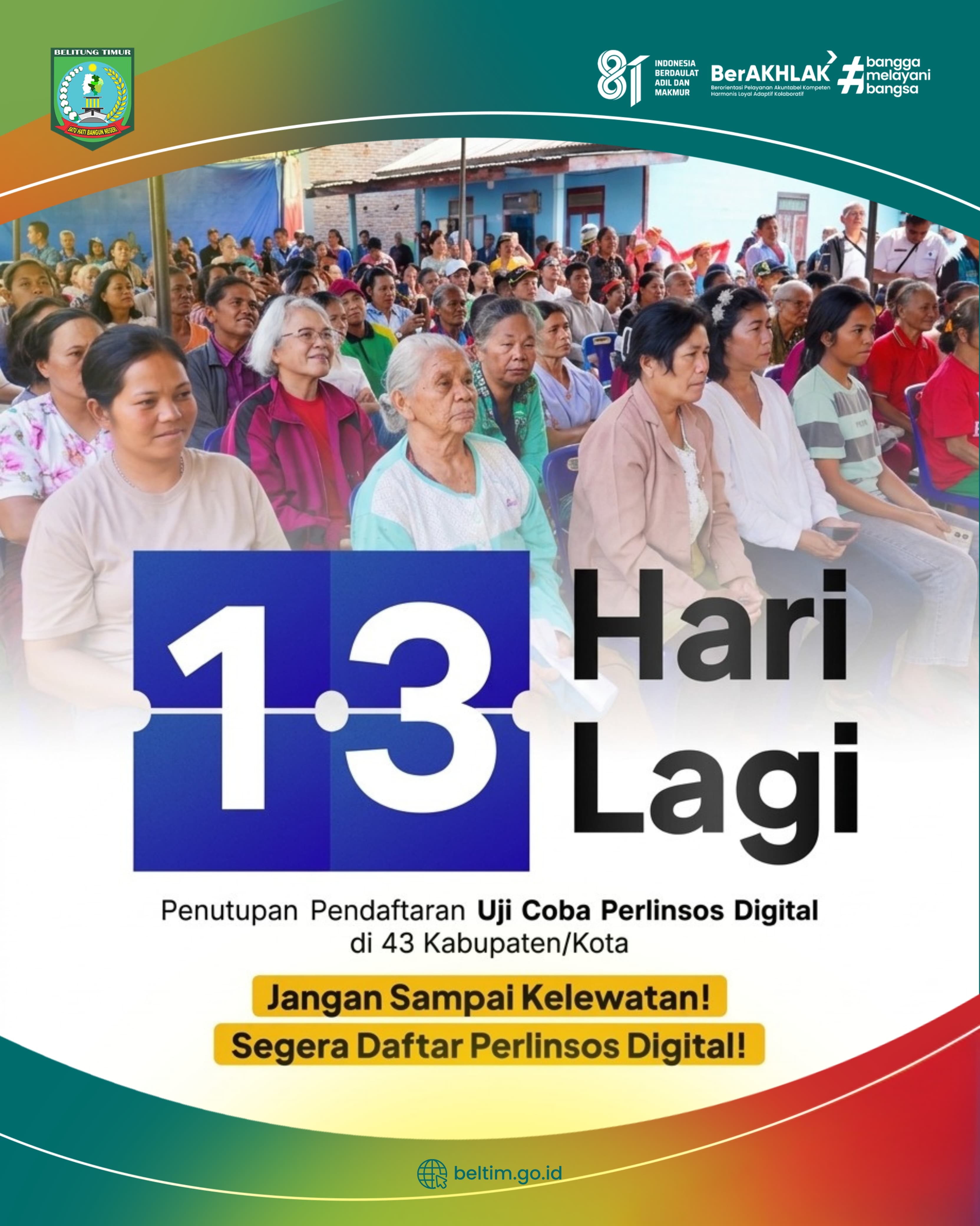Pendaftaran Uji Coba Perlinsos Digita